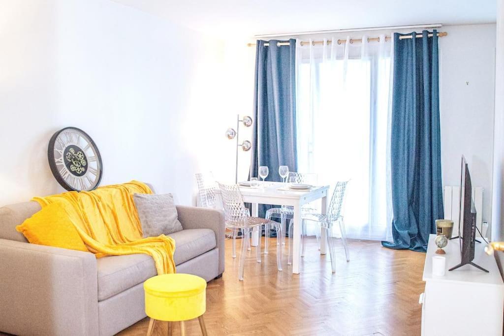 Grand 2 Pieces Balcon Parking Porte Paris Aubervilliers Exterior foto