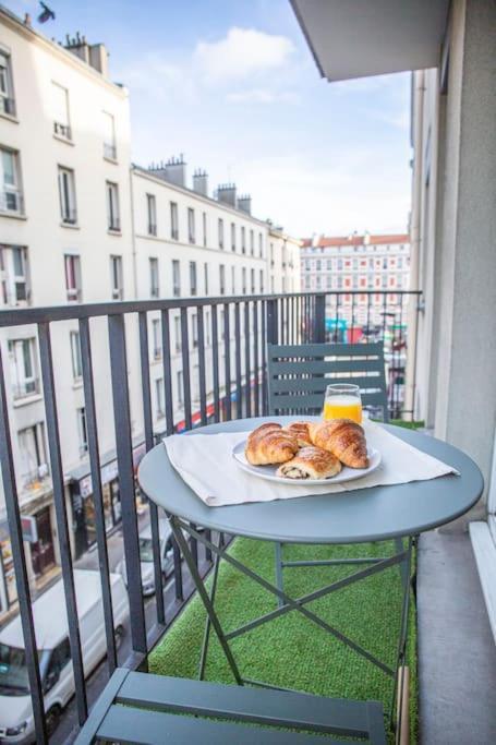 Grand 2 Pieces Balcon Parking Porte Paris Aubervilliers Exterior foto